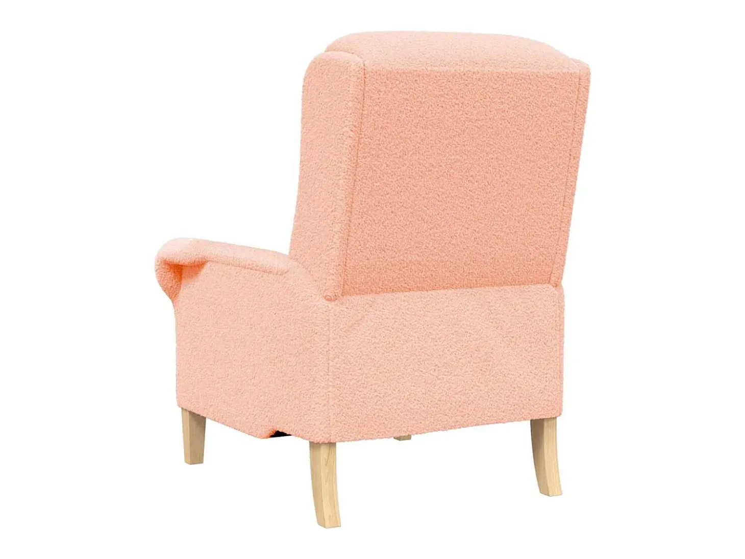 Poltrona | Cadeira Relax | Poltrona Confortável para Sala Rosa 76x94x102 cm SHL893557