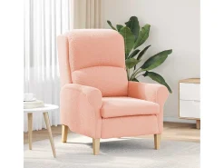 Poltrona | Cadeira Relax | Poltrona Confortável para Sala Rosa 76x94x102 cm SHL893557