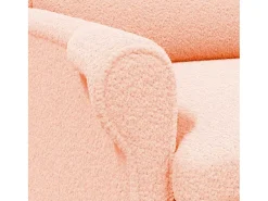 Poltrona | Cadeira Relax | Poltrona Confortável para Sala Rosa 76x94x102 cm SHL893557