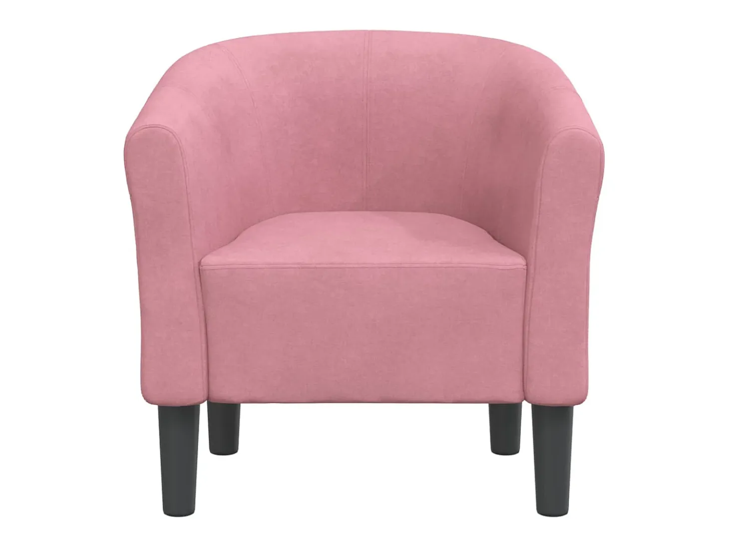 Poltrona | Cadeira Relax | Poltrona Confortável para Sala veludo rosa SHL730134