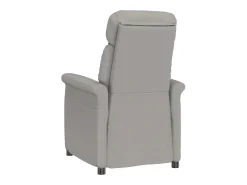 Poltrona | Cadeira Relax | Cadeira Recliner Cinza Claro Cinzento-claro 70.5x96.5x95 cm SHL15651
