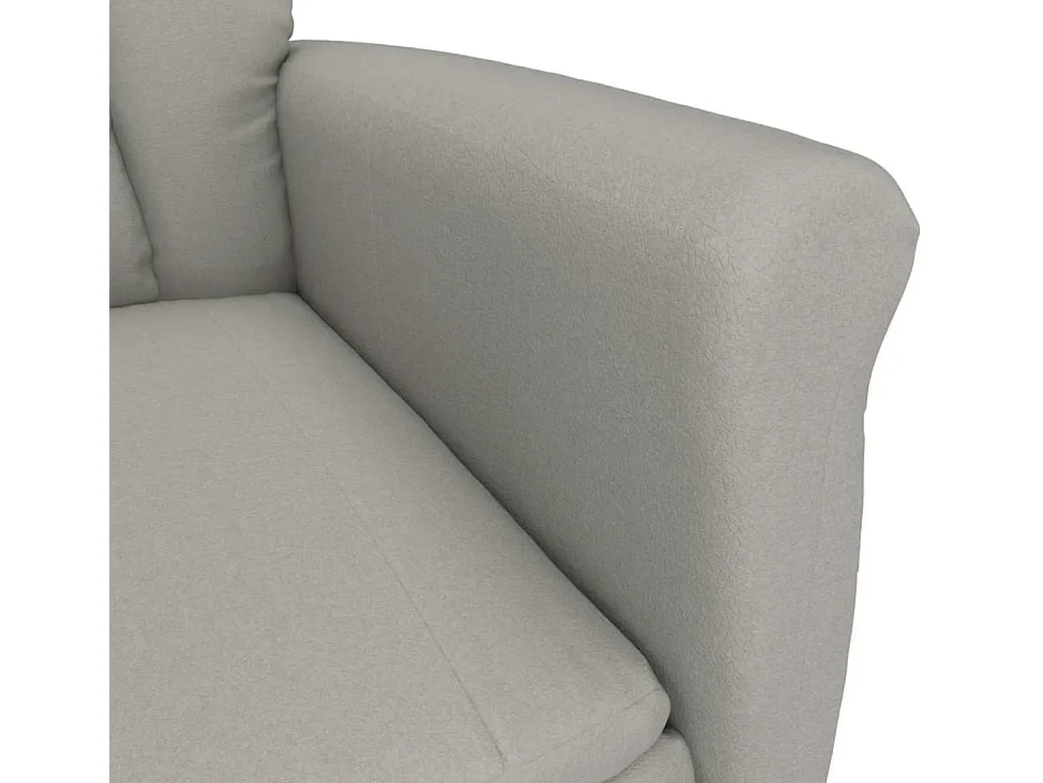 Poltrona | Cadeira Relax | Cadeira Recliner Cinza Claro Cinzento-claro 70.5x96.5x95 cm SHL15651