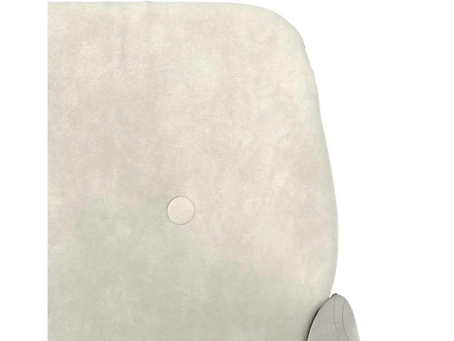 Poltrona | Cadeira Relax com apoio de braços 62x79x79 cm veludo cor creme SHL737392