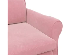 Poltrona | Cadeira Relax | Poltrona Confortável para Sala Rosa 76x94x102 cm Veludo SHL576724