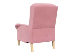 Poltrona | Cadeira Relax | Poltrona Confortável para Sala Rosa 76x94x102 cm Veludo SHL576724