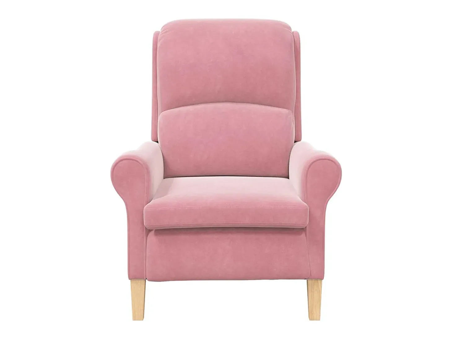 Poltrona | Cadeira Relax | Poltrona Confortável para Sala Rosa 76x94x102 cm Veludo SHL576724