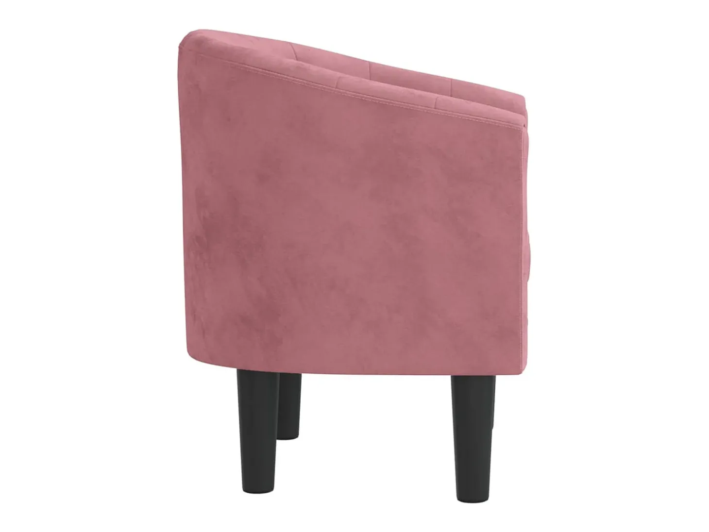 Poltrona | Cadeira Relax | Poltrona Confortável para Sala veludo rosa SHL993222