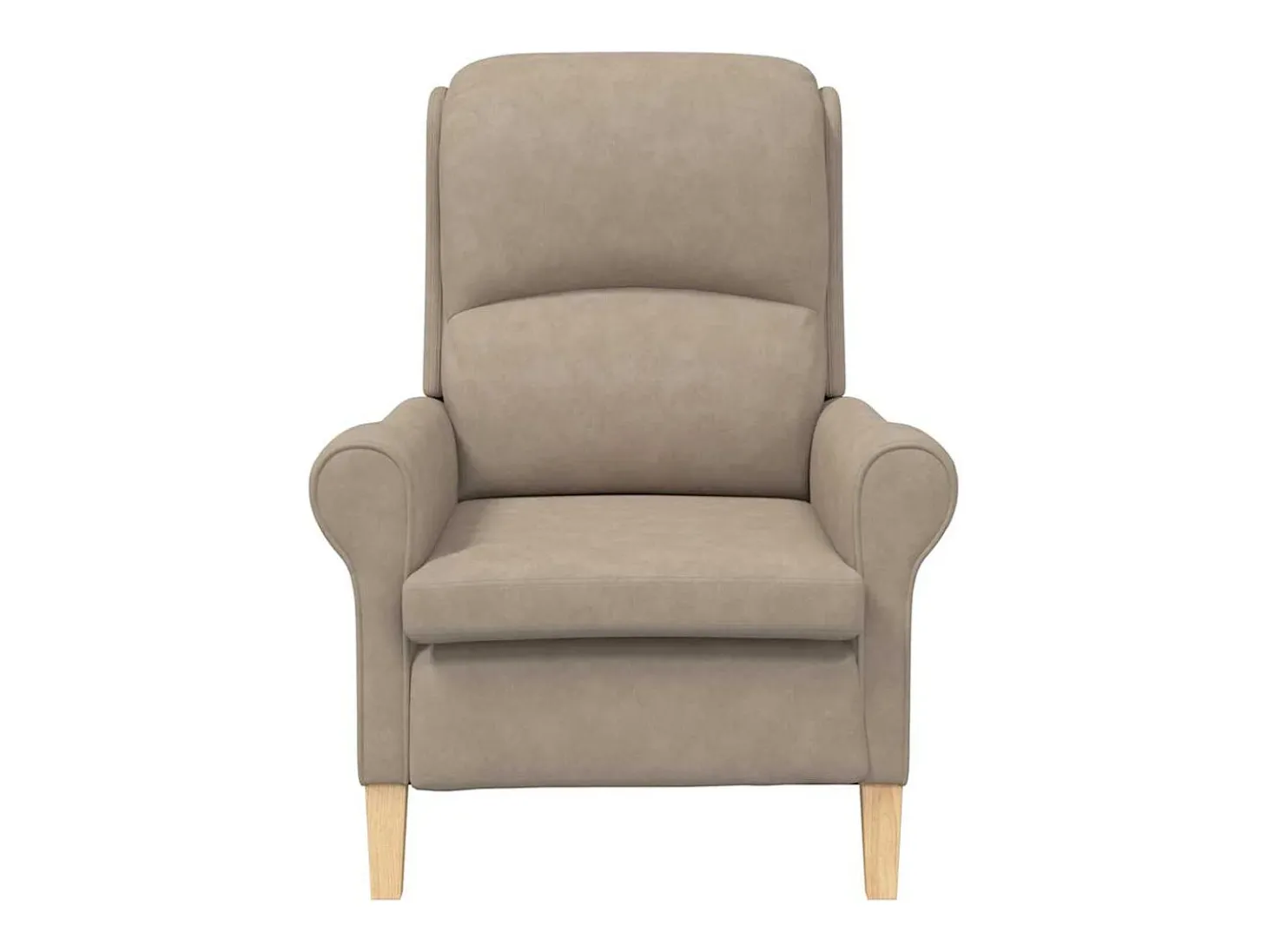 Poltrona | Cadeira Relax Cinzento-acastanhado 76x94x102 cm Microfibra SHL223278