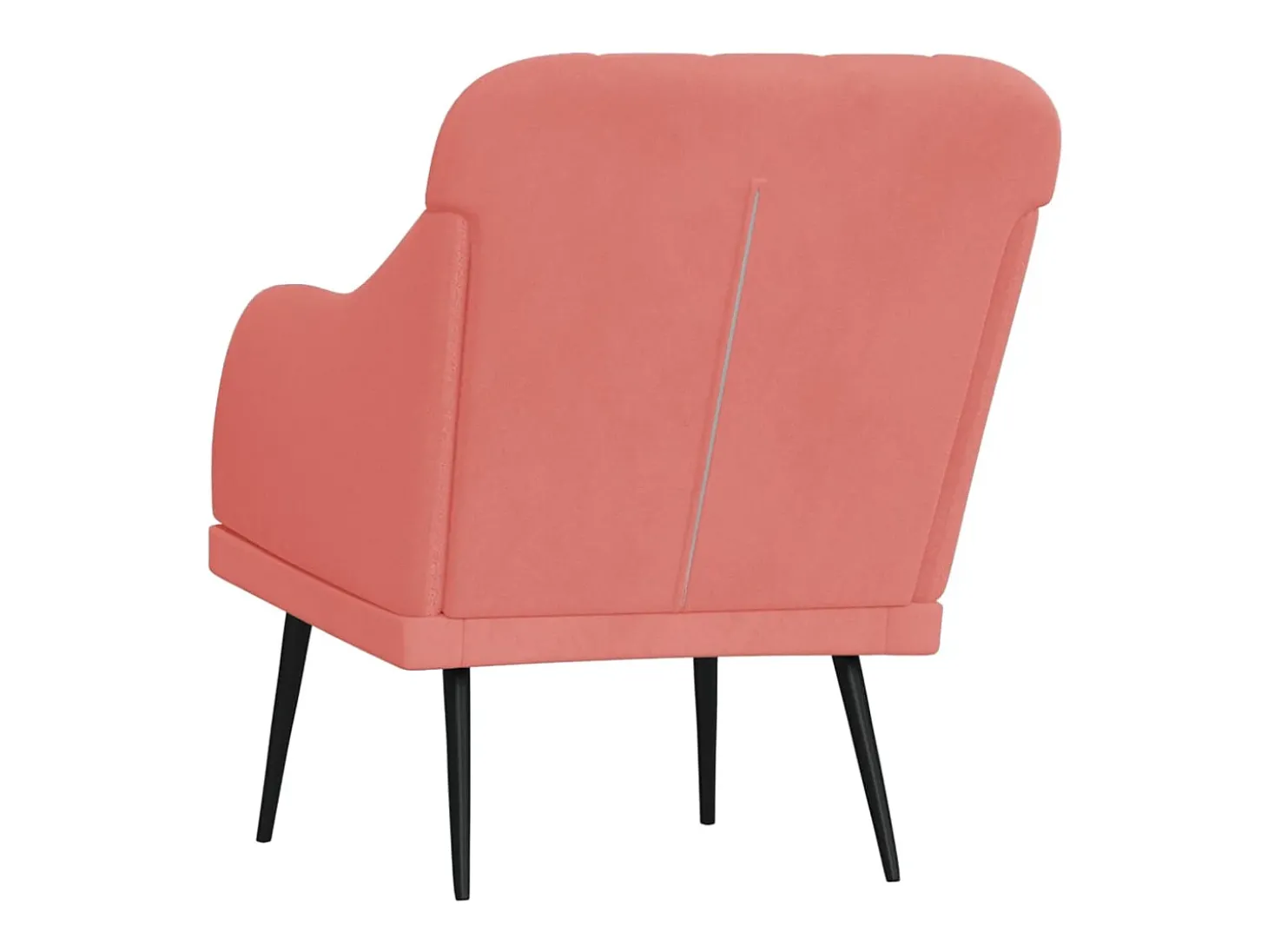 Poltrona | Cadeira Relax com apoio de braços 63x76x80 cm veludo rosa SHL227225