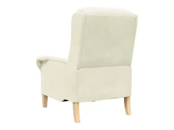 Poltrona | Cadeira Relax Creme 76x94x102 cm Veludo SHL940434
