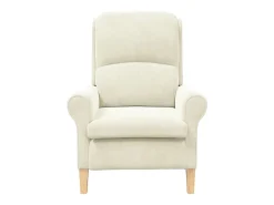 Poltrona | Cadeira Relax Creme 76x94x102 cm Veludo SHL940434