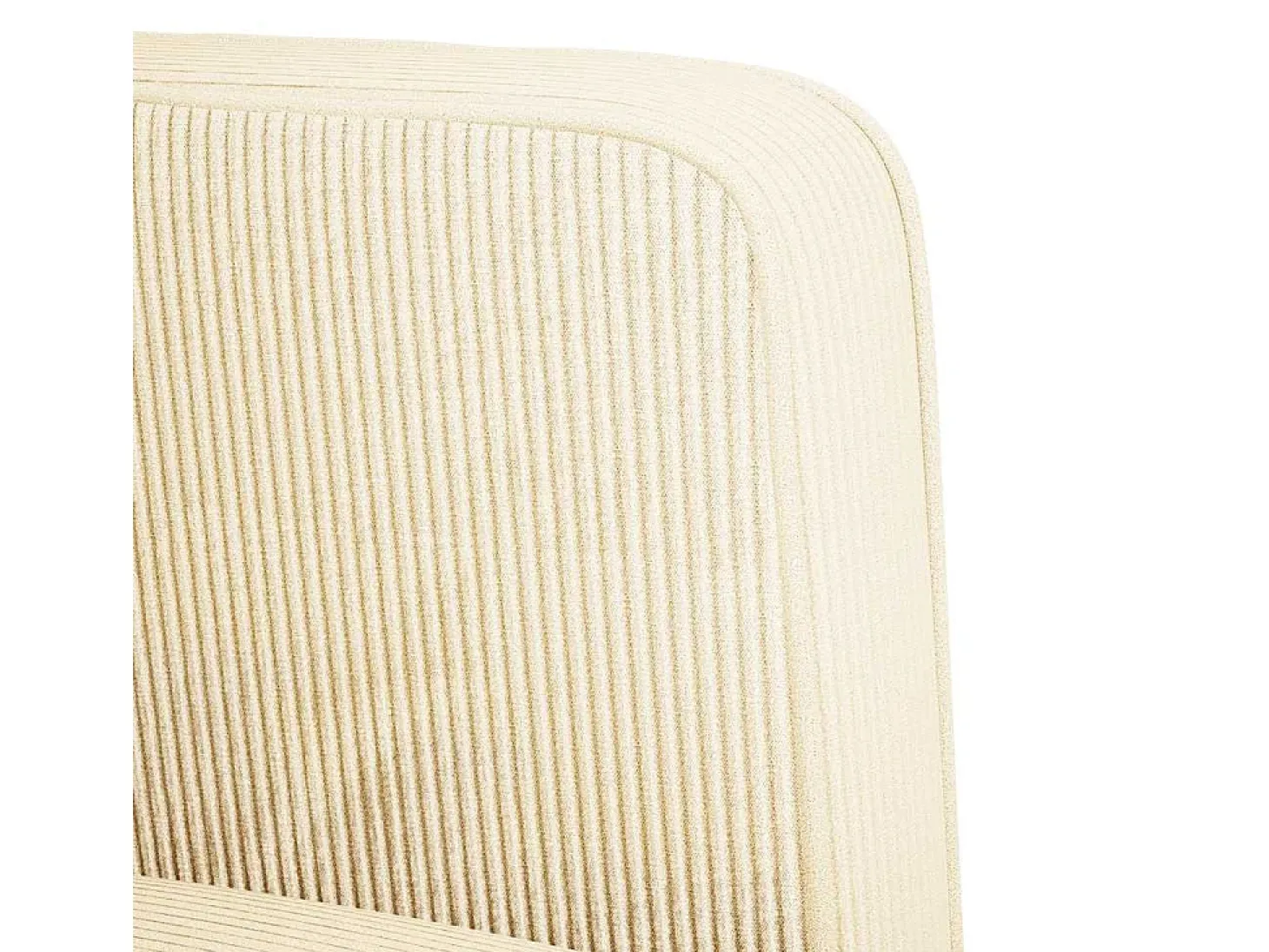 Poltrona | Cadeira Relax com apoio de braços 54 cm tecido corduroy creme SHL306567