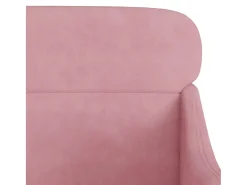 Poltrona | Cadeira Relax com apoio de braços 63x76x80 cm veludo rosa SHL848131