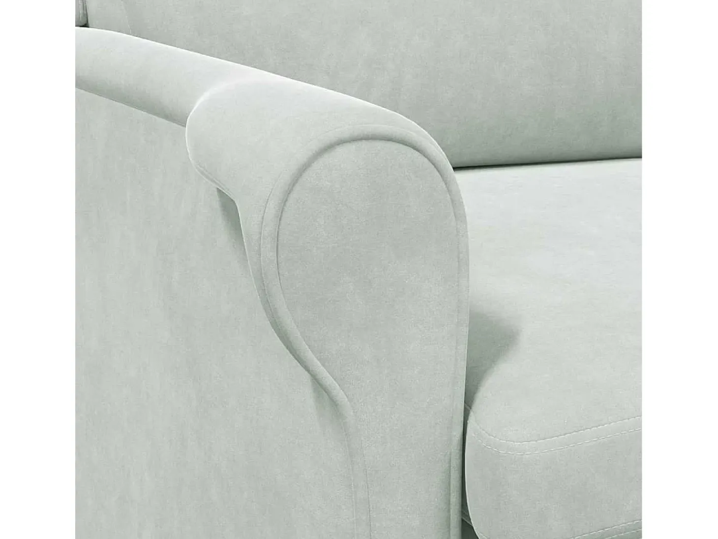 Poltrona | Cadeira Relax Cinzento-claro 76x94x102 cm Veludo SHL279081