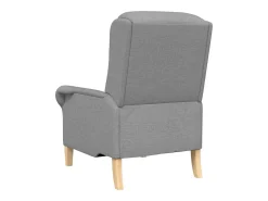 Poltrona | Cadeira Relax Cinzento-claro 76x94x102 cm tecido SHL879540