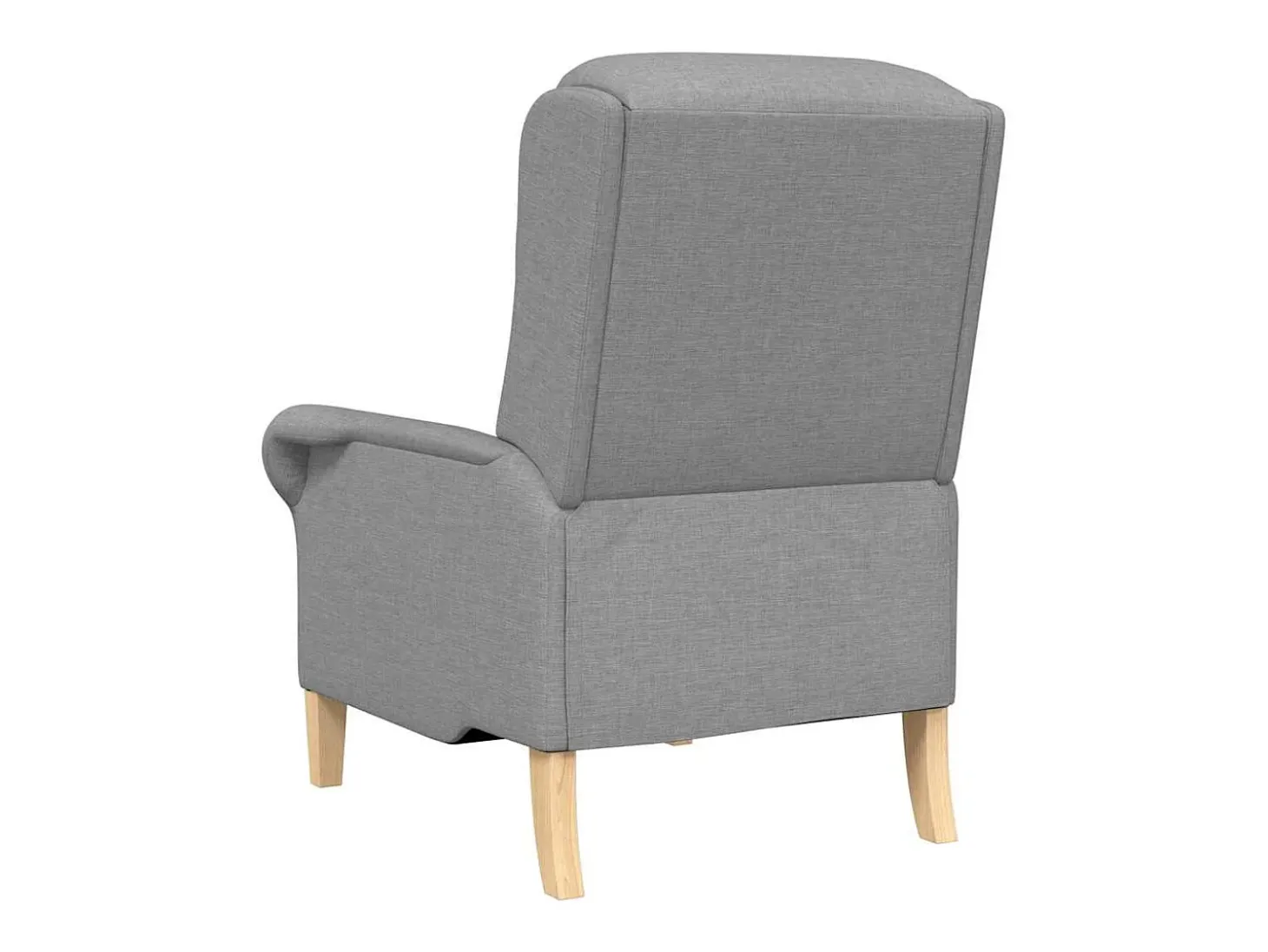 Poltrona | Cadeira Relax Cinzento-claro 76x94x102 cm tecido SHL879540