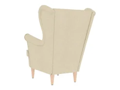 Poltrona | Cadeira Relax com apoio de braços 74x84x100 cm tecido cor creme SHL381325