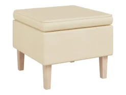 Poltrona | Cadeira Relax de baloiço com banco tecido cor creme SHL620223