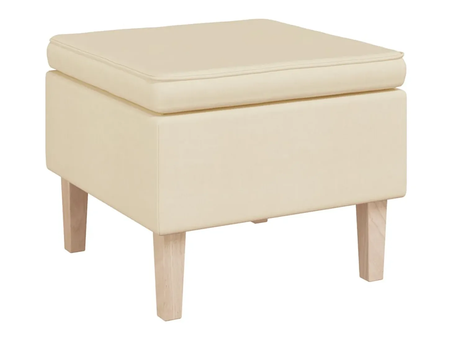 Poltrona | Cadeira Relax de baloiço com banco tecido cor creme SHL620223