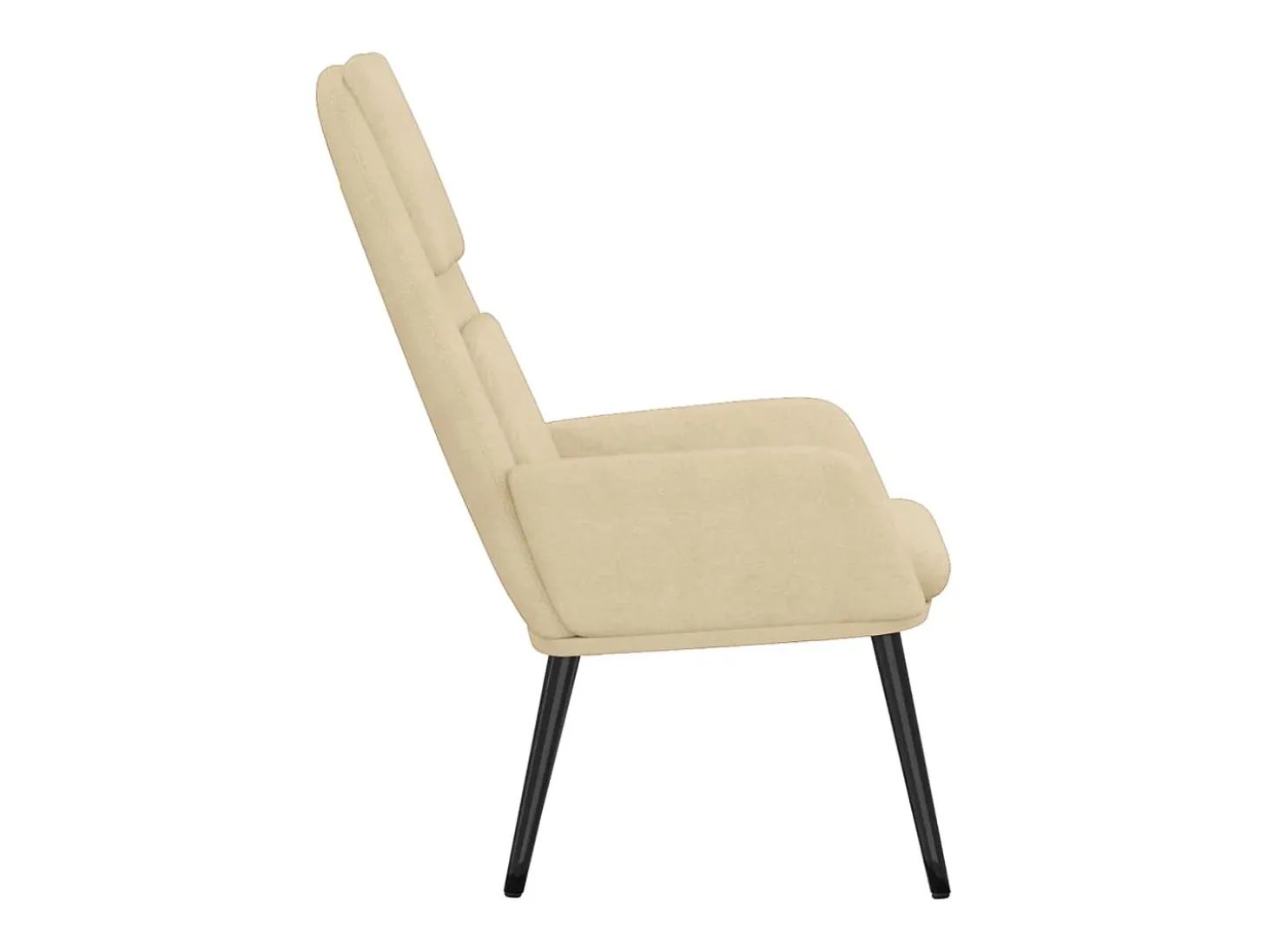 Poltrona | Cadeira Relax tecido cor creme SHL677488