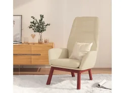 Poltrona | Cadeira Relax tecido cor creme SHL116936