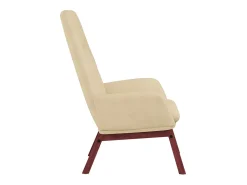 Poltrona | Cadeira Relax tecido cor creme SHL116936