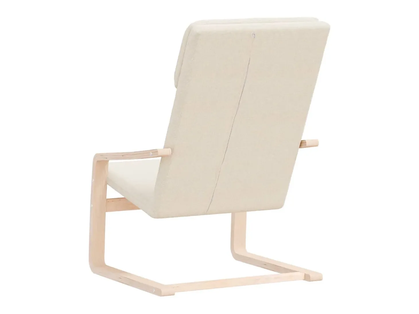 Poltrona | Cadeira Relax tecido cor creme SHL883802