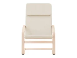Poltrona | Cadeira Relax tecido cor creme SHL883802