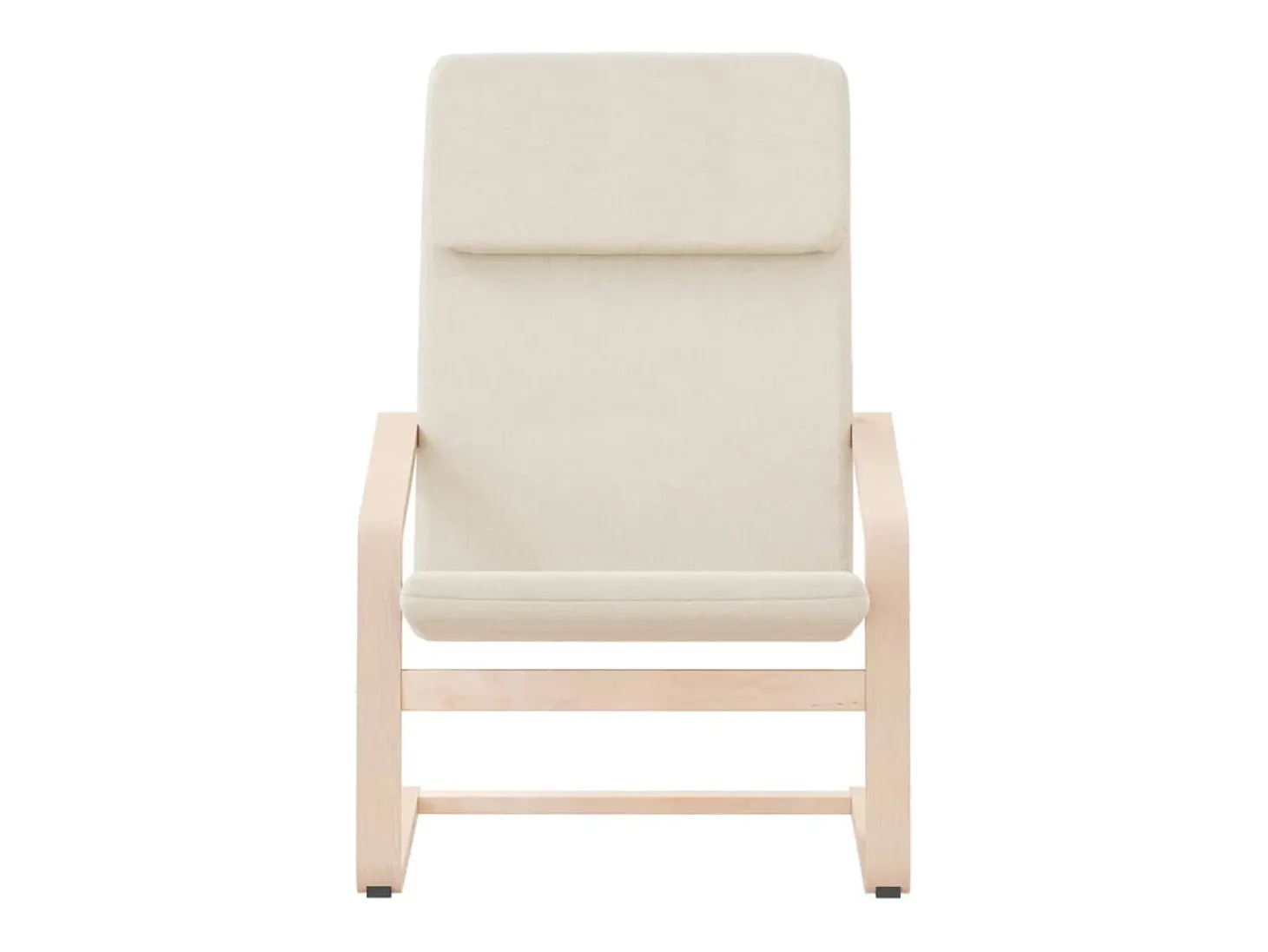 Poltrona | Cadeira Relax tecido cor creme SHL883802