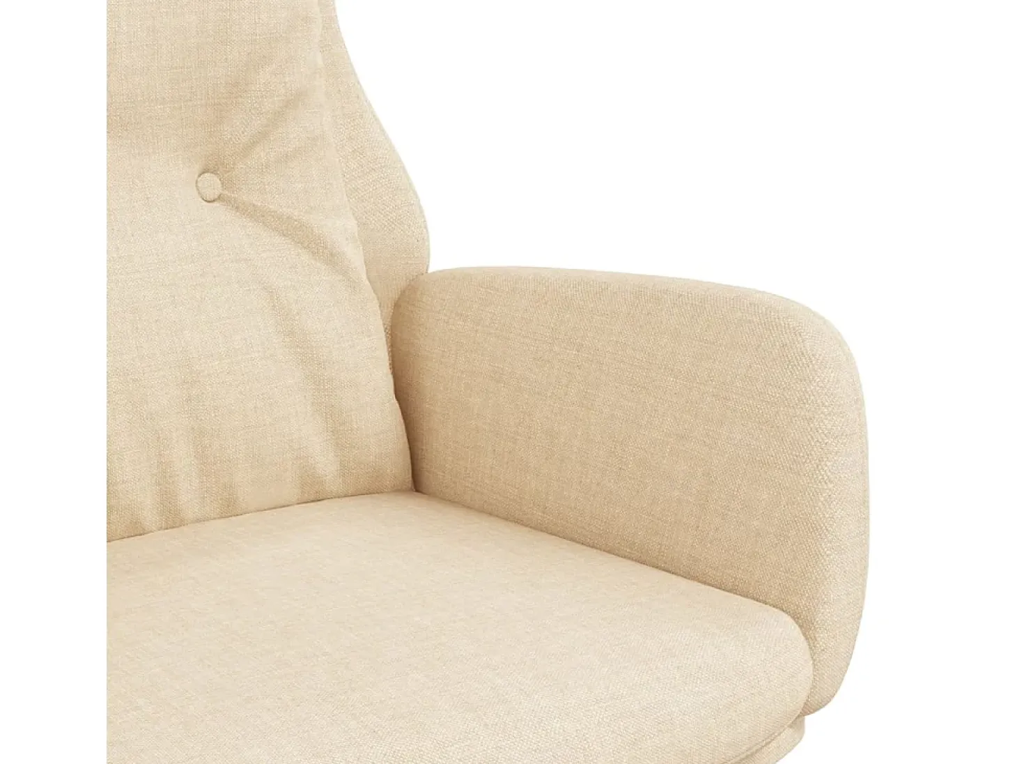 Poltrona | Cadeira Relax tecido cor creme SHL243473