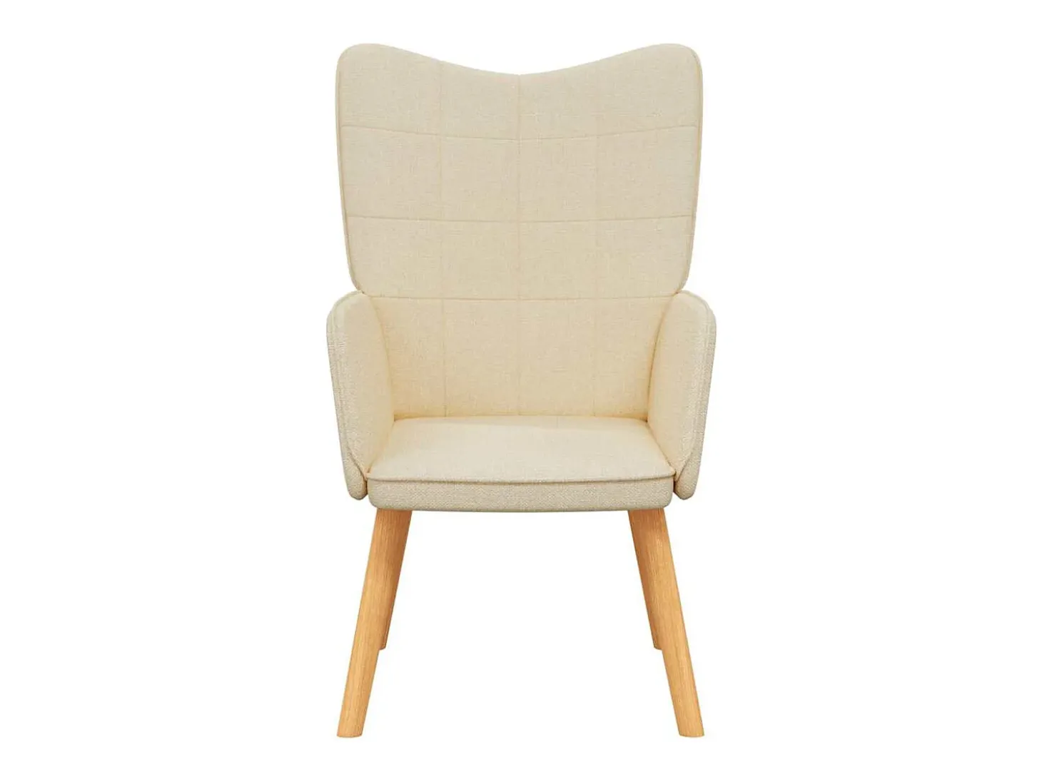 Poltrona | Cadeira Relax tecido cor creme SHL75883