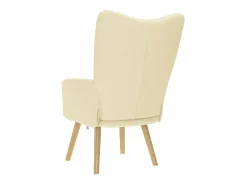 Poltrona | Cadeira Relax tecido cor creme SHL169392