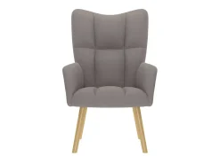 Poltrona | Cadeira Relax tecido cinzento-acastanhado SHL427223