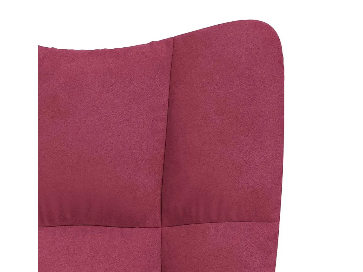 Poltrona | Cadeira Relax veludo vermelho tinto SHL34045