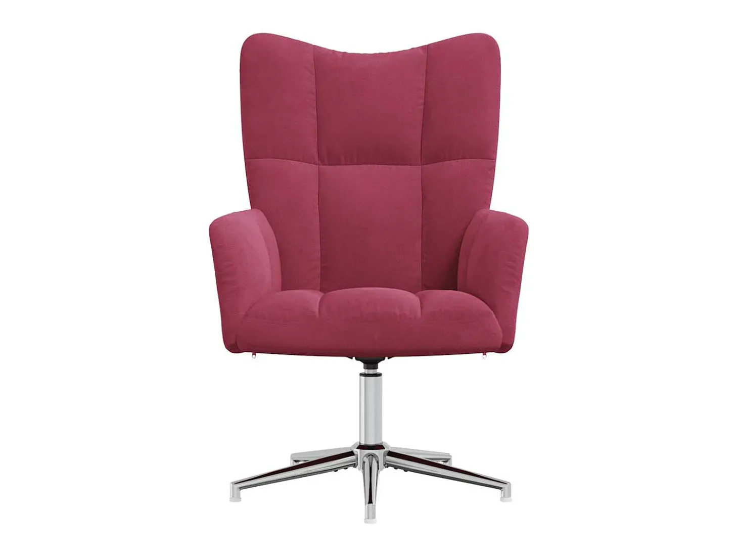 Poltrona | Cadeira Relax veludo vermelho tinto SHL34045