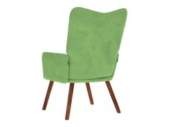 Poltrona | Cadeira Relax veludo verde-claro SHL307359