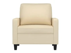 Poltrona 60 cm tecido cor creme PT941274