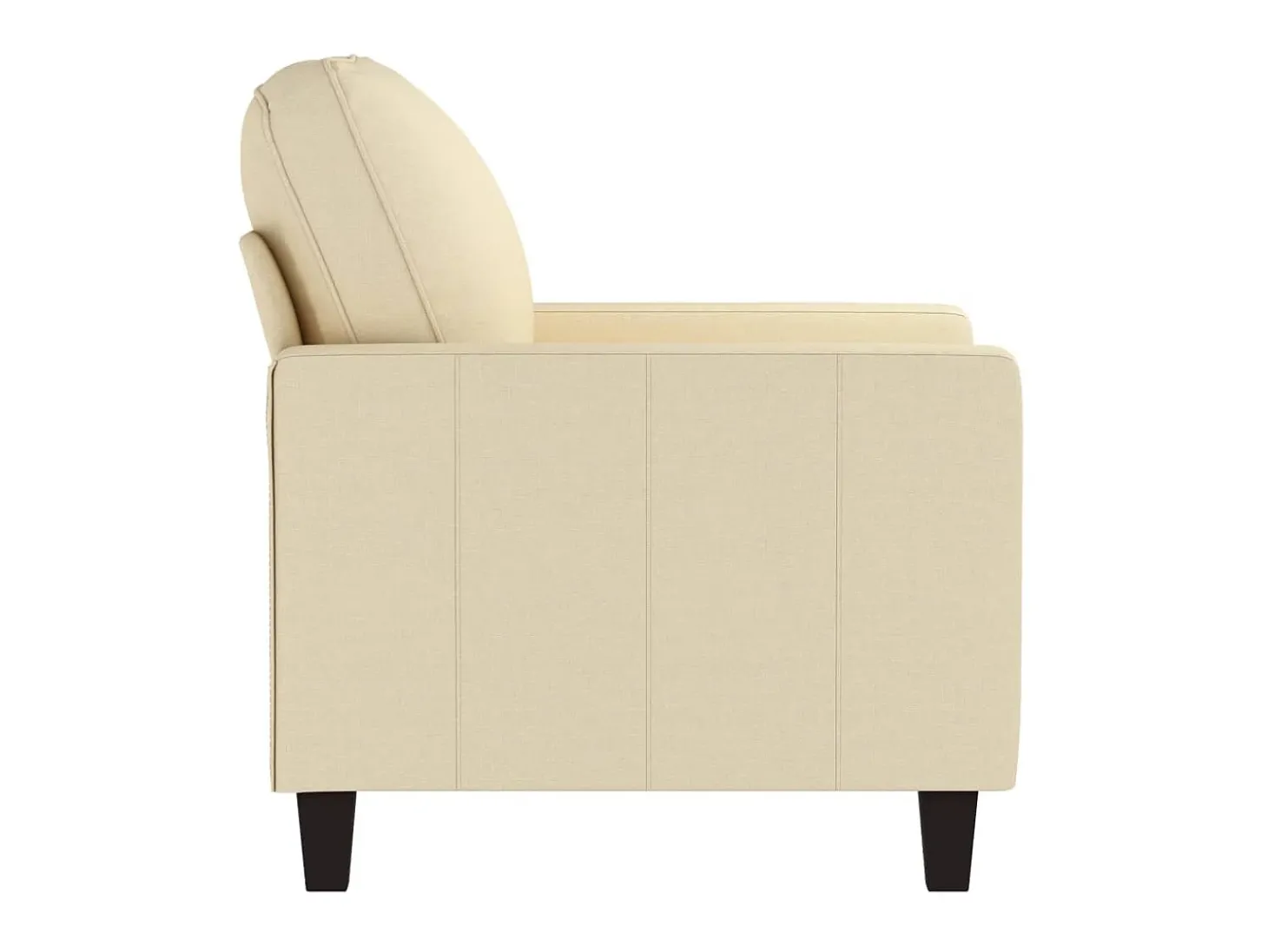 Poltrona 60 cm tecido cor creme PT941274