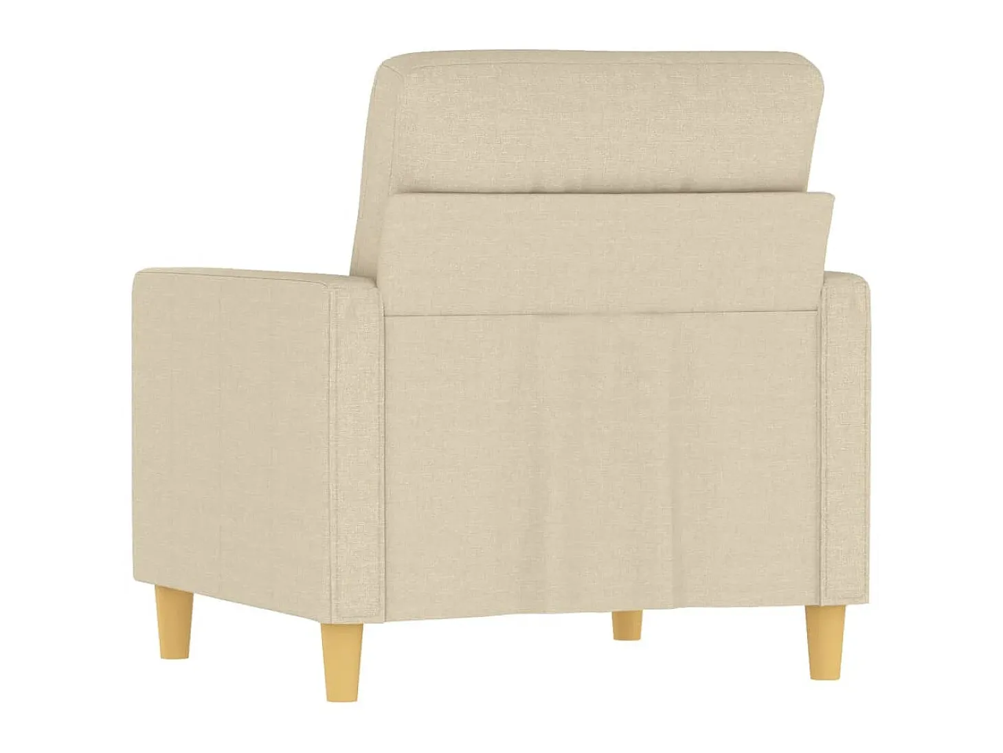 Poltrona 60 cm tecido cor creme PT690932