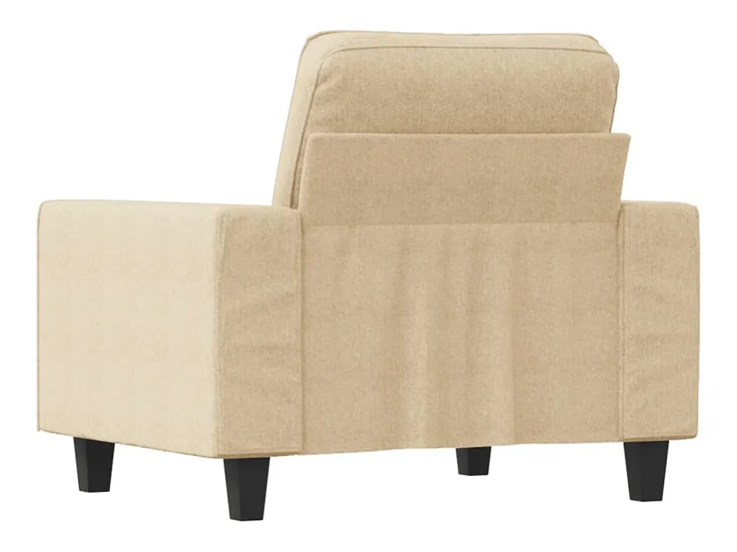 Poltrona 60 cm tecido cor creme PT833526