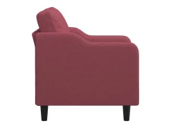 Poltrona 60 cm tecido vermelho tinto PT594250
