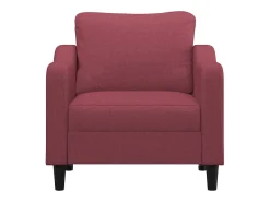 Poltrona 60 cm tecido vermelho tinto PT594250