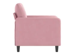Poltrona 60 cm veludo rosa PT329856