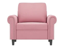 Poltrona 60 cm veludo rosa PT311070