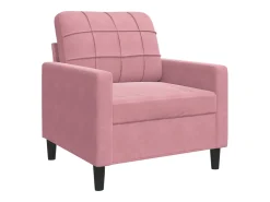 Poltrona 60 cm veludo rosa PT235139