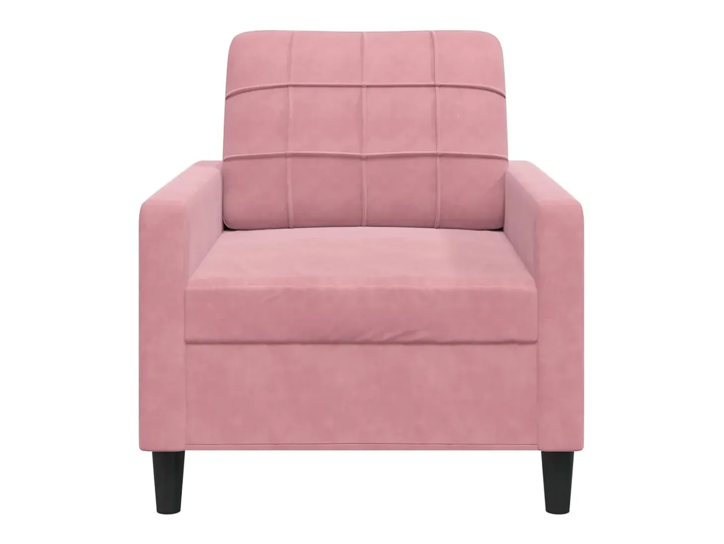 Poltrona 60 cm veludo rosa PT235139