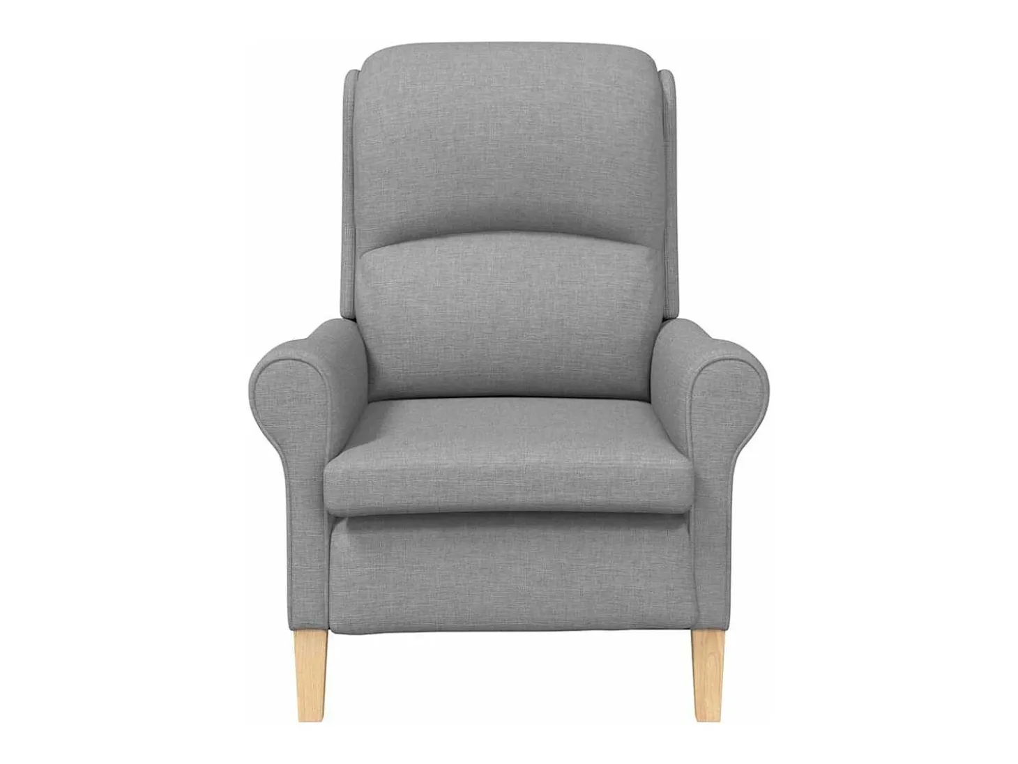 poltrona Cinzento-claro 76 x 94 x 102 cm tecido