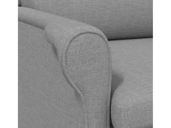 poltrona Cinzento-claro 76 x 94 x 102 cm tecido