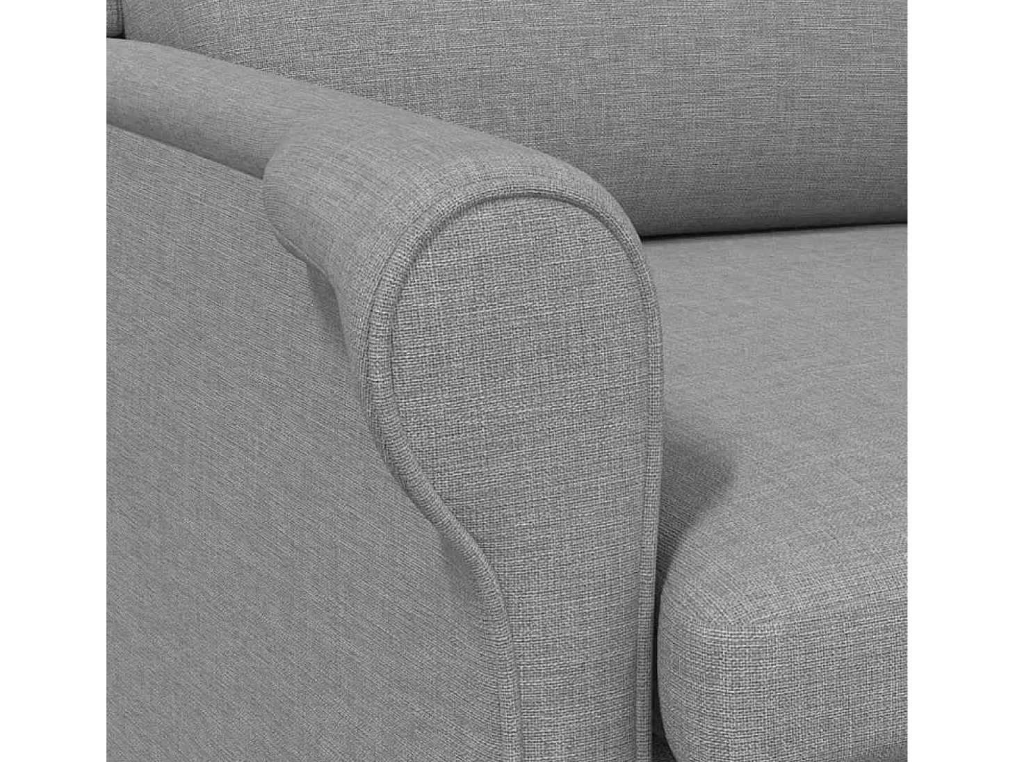 poltrona Cinzento-claro 76 x 94 x 102 cm tecido