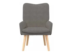 poltrona Cinzento-claro 63 x 67 x 94 cm tecido